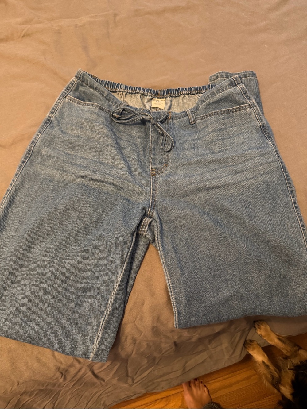 No Boundaries Light Blue Denim Jogger Jeans